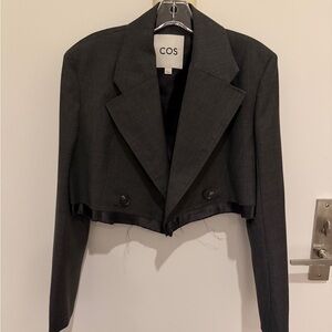 COS Women's Charcoal Blazer size 34